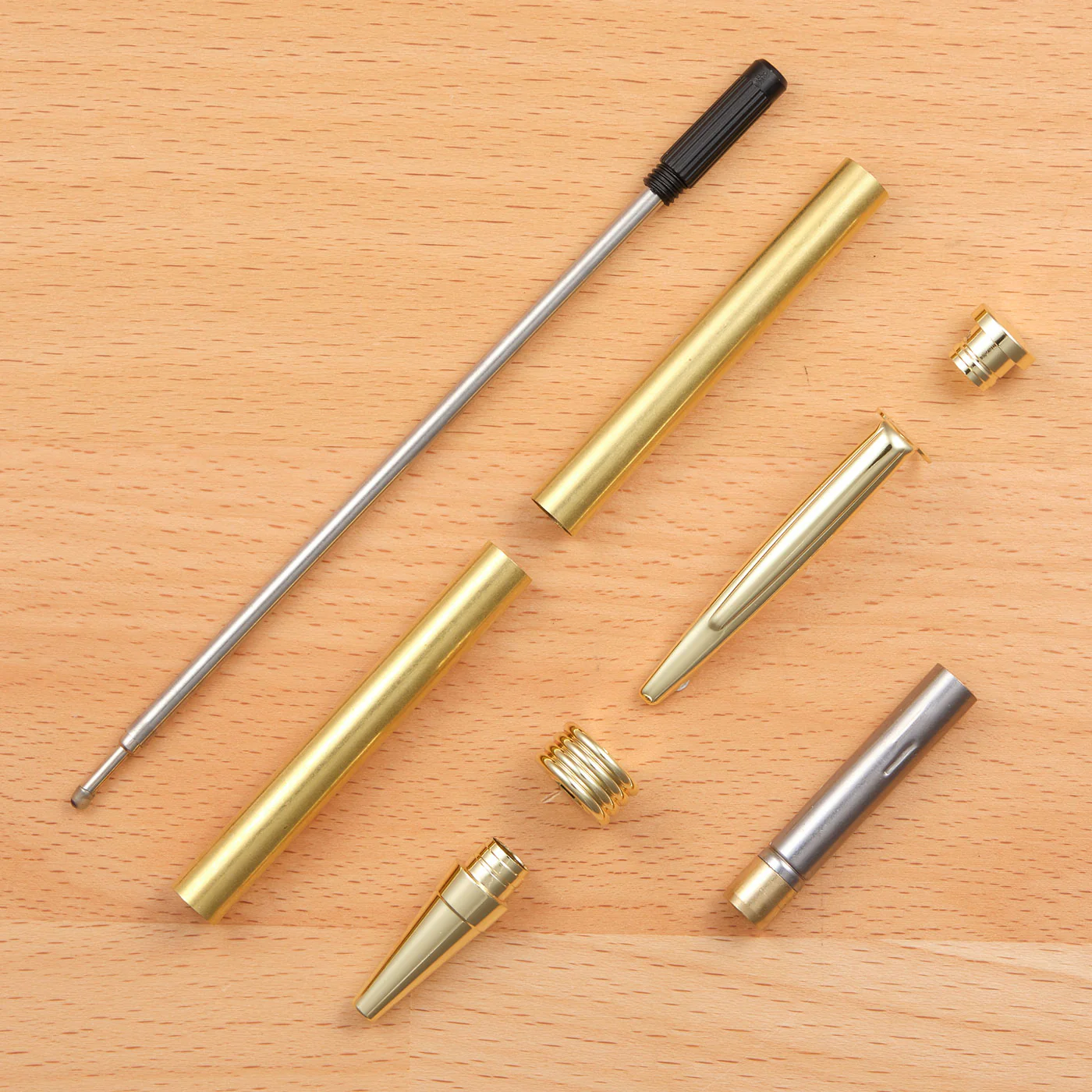 Apprentice Roadster Pen Kit - 24k Gold - Image 4