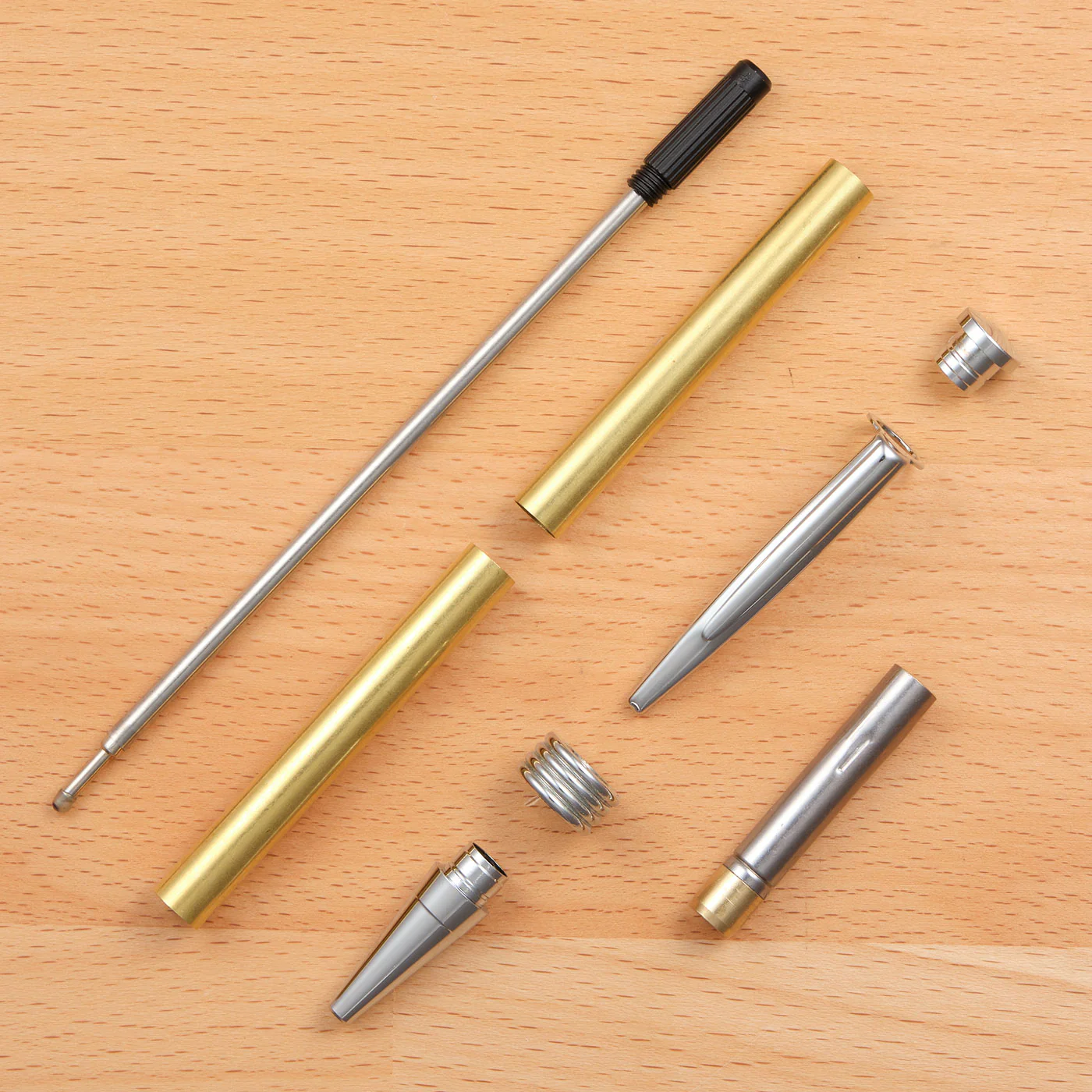 Apprentice Roadster Pen Kit - Chrome - Image 2