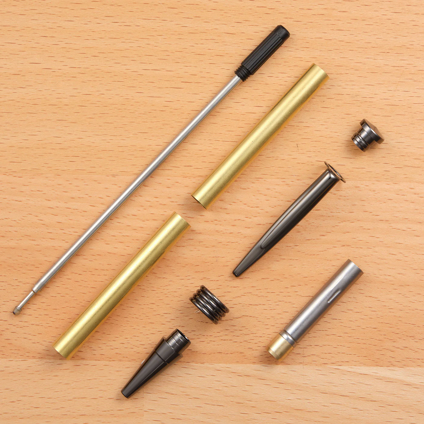 Apprentice Roadster Pen Kit - Gun Metal - Image 2