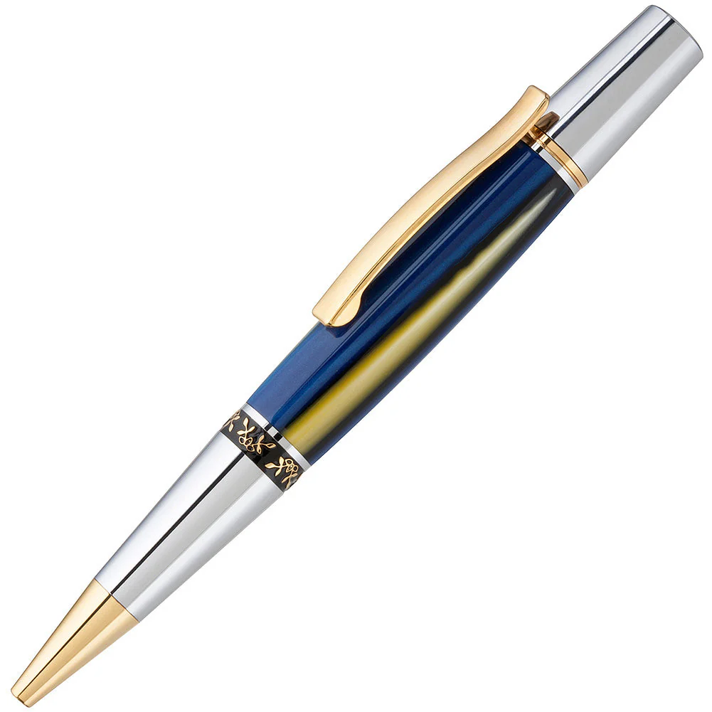 Artisan Aero Pen Kit - 10k Gold & Chrome