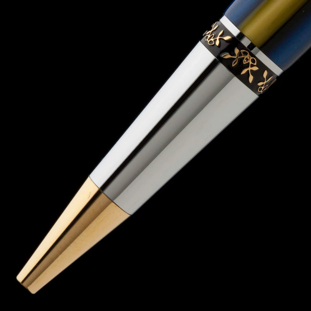 Artisan Aero Pen Kit - 10k Gold & Chrome - Image 2