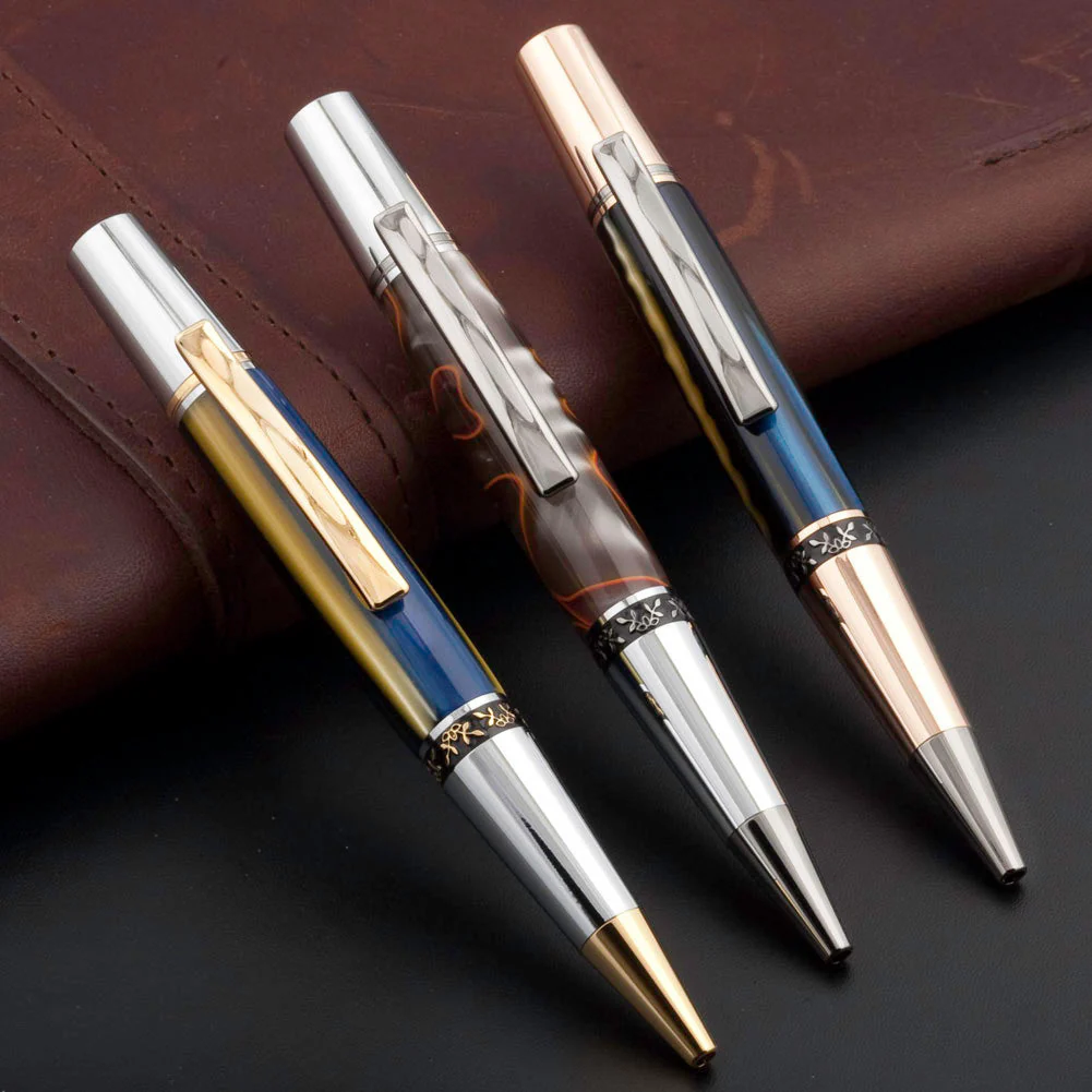 Artisan Aero Pen Kit - 10k Gold & Chrome - Image 4
