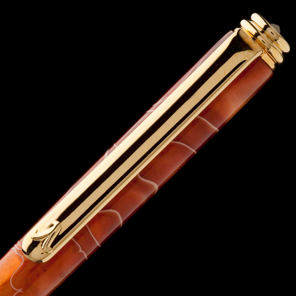 Artisan Beaded Slimline Pen Kit - 10k Gold - Image 2