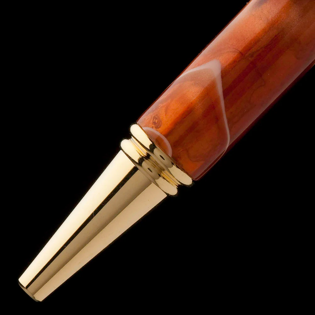 Artisan Beaded Slimline Pencil Kit - 10k Gold - Image 3
