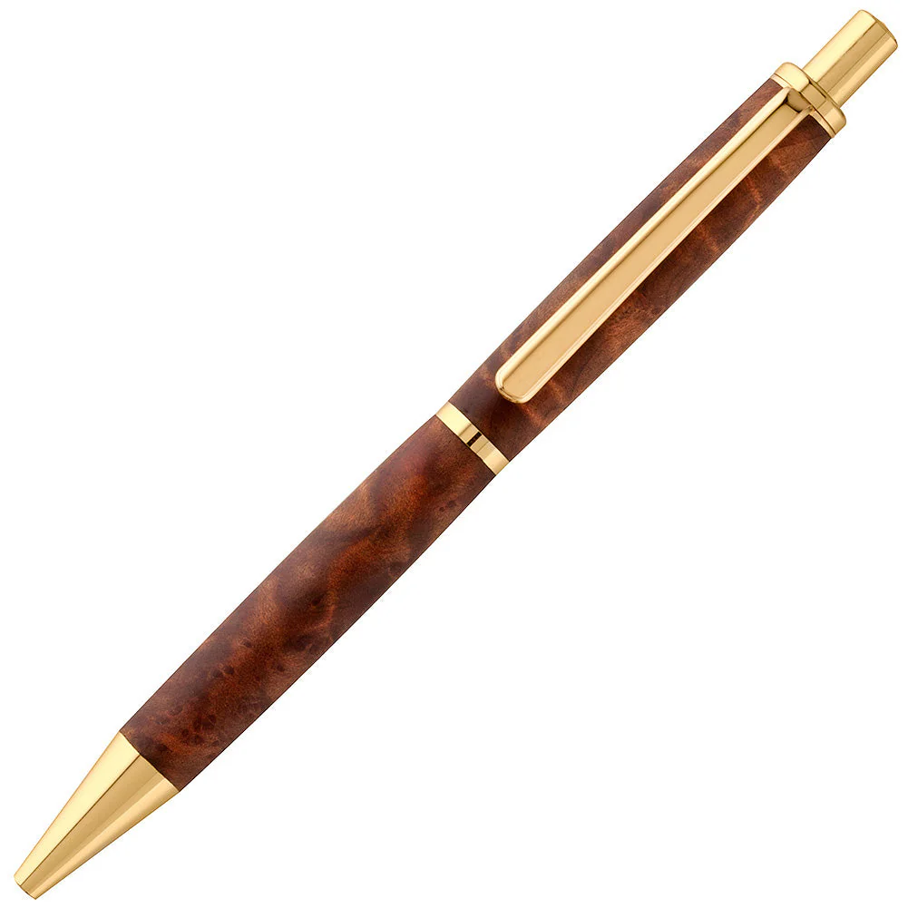 Artisan Click Pen Kit - 24k Gold