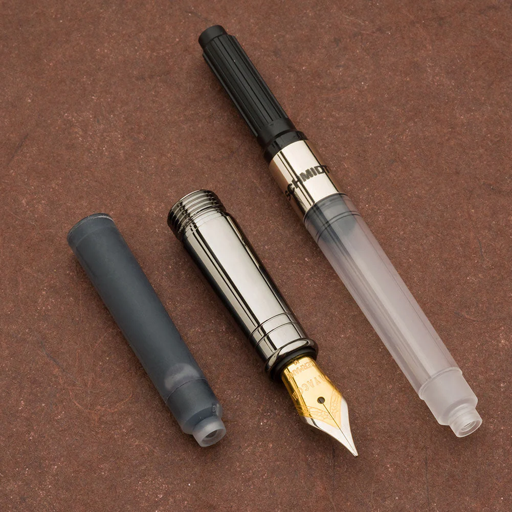 Artisan Jr. Gentlemen's Fountain Pen Conversion Kit - Black Titanium