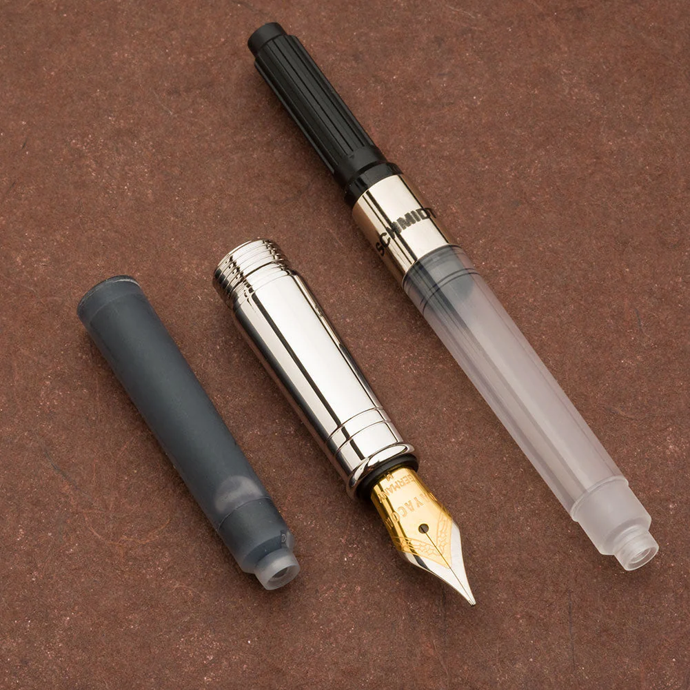 Artisan Jr. Gentlemen's Fountain Pen Conversion Kit - Rhodium