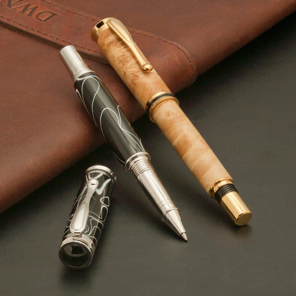 Artisan Jr. Retro Rollerball Pen Kit - 10k Gold - Image 3