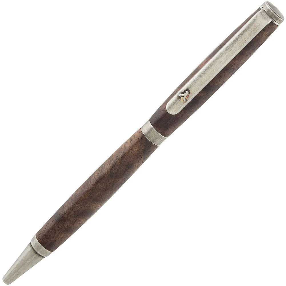Artisan Slimline Pen Kit - Antique Silver