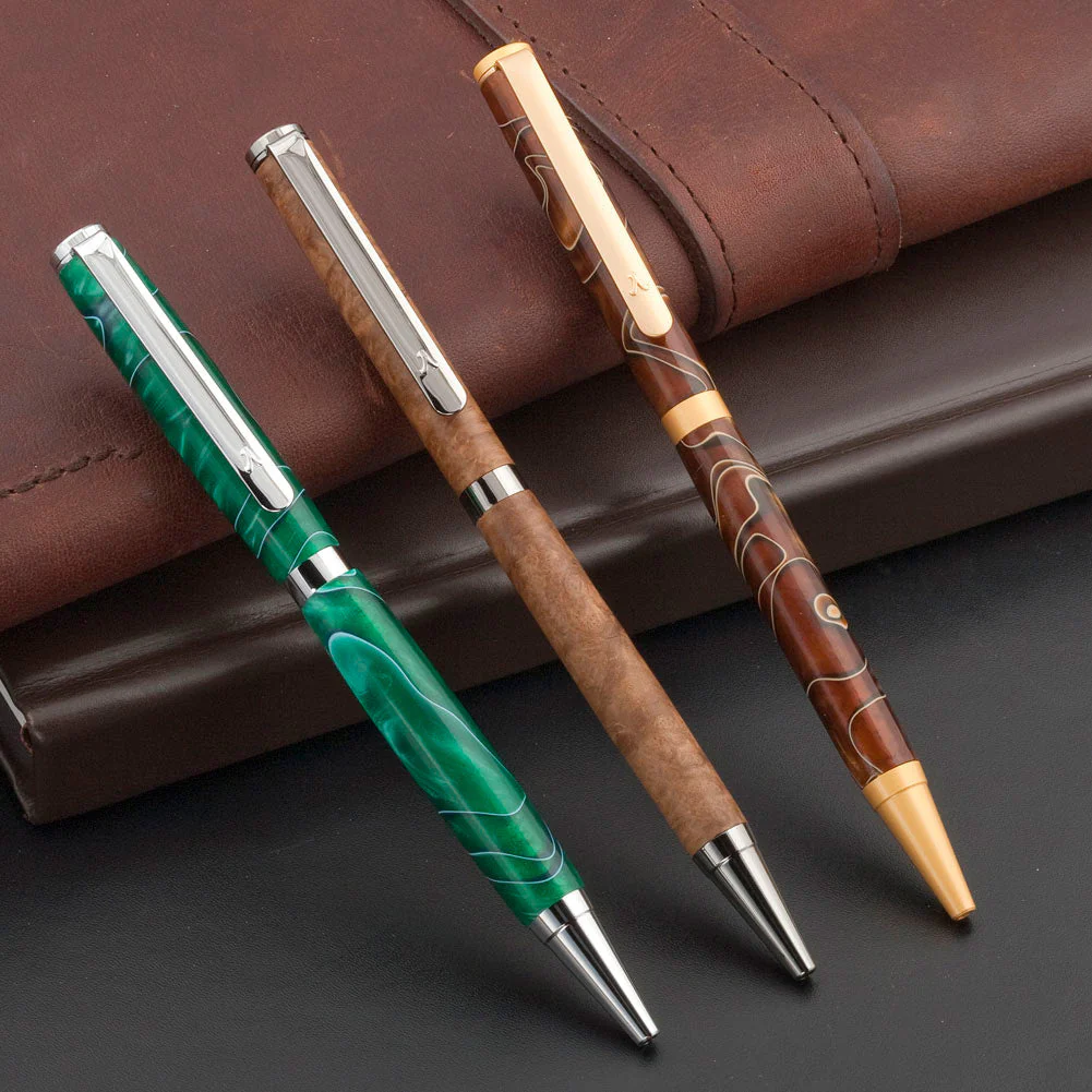 Artisan Slimline Pen Kit - Satin Pearl - Image 2