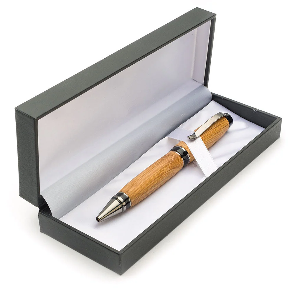 Black Leatherette Pen Box