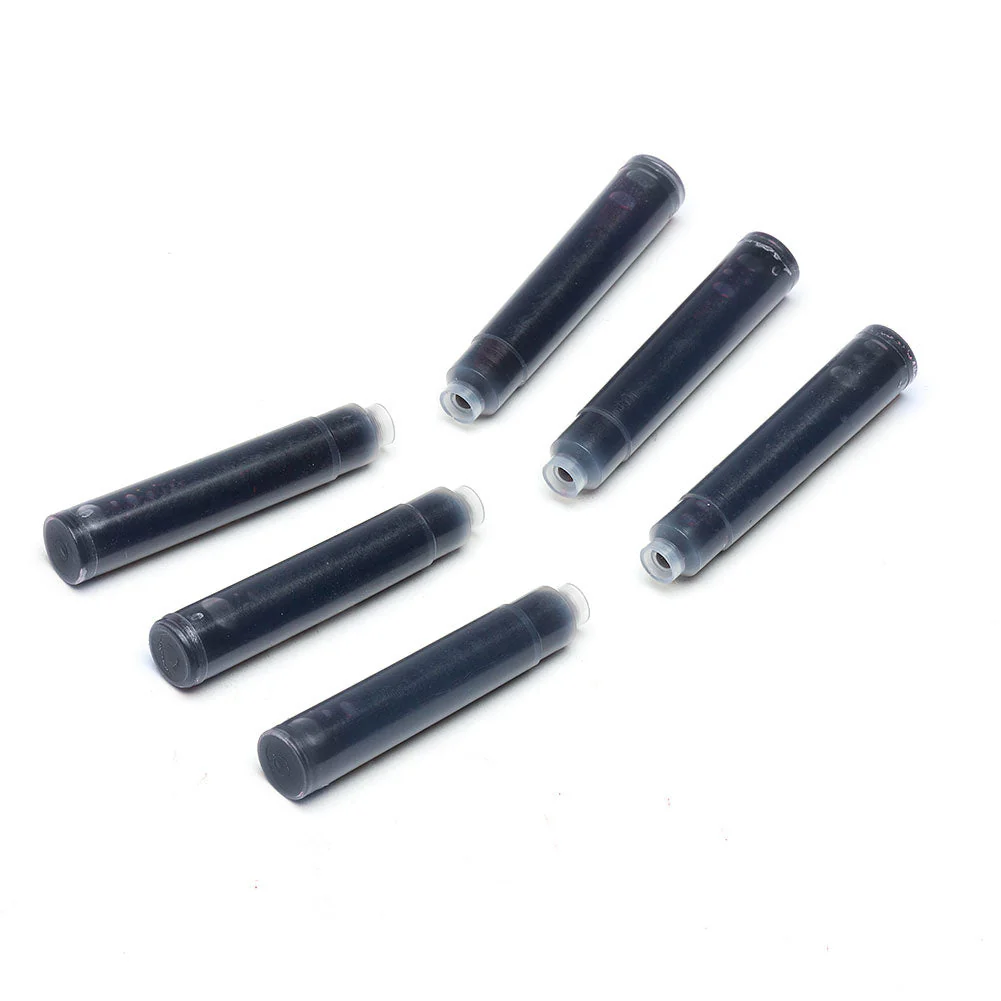 Black MonteVerde Fountain Ink Cartridge 6 Pack - Image 2