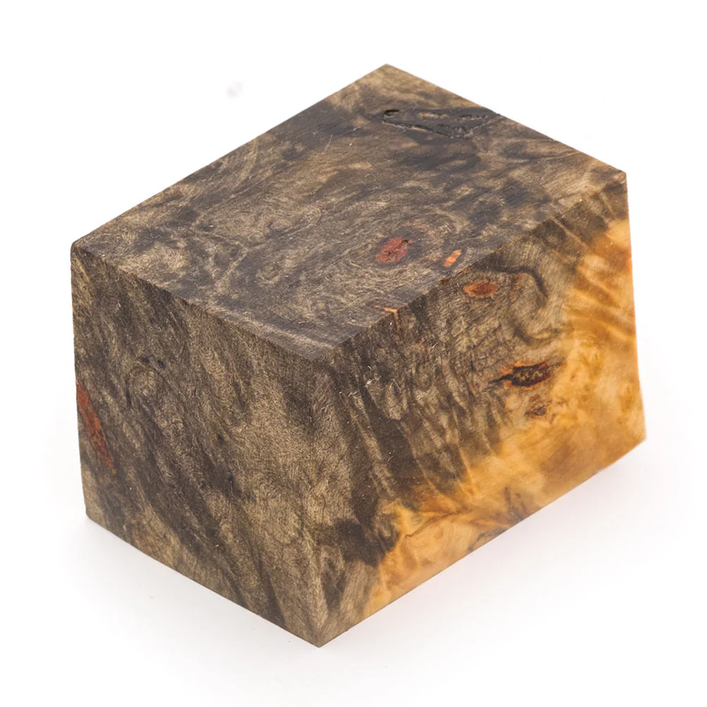 Buckeye Burl Stabilized Bottle Stopper Blank - Image 2