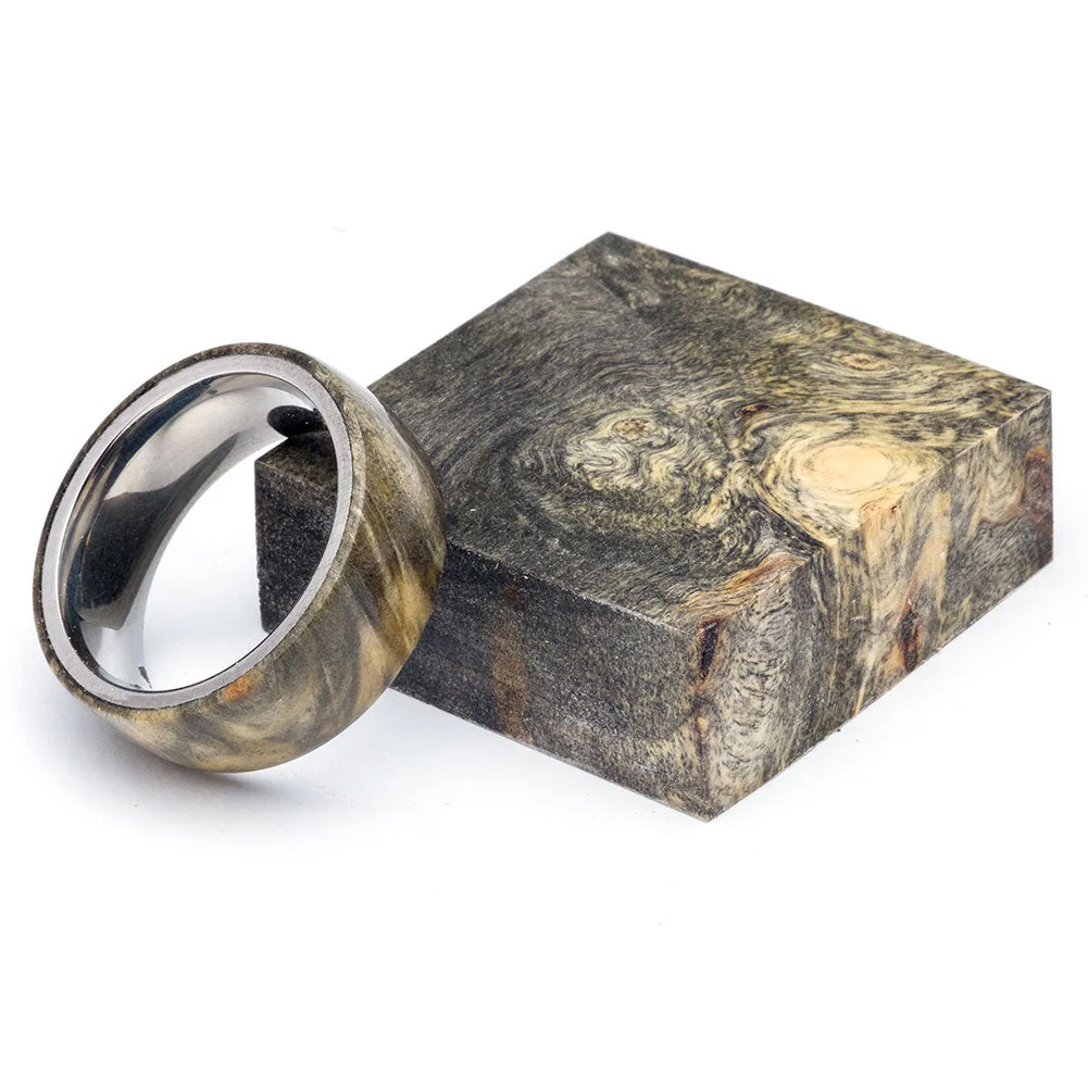 Buckeye Burl Stabilized Ring Blank