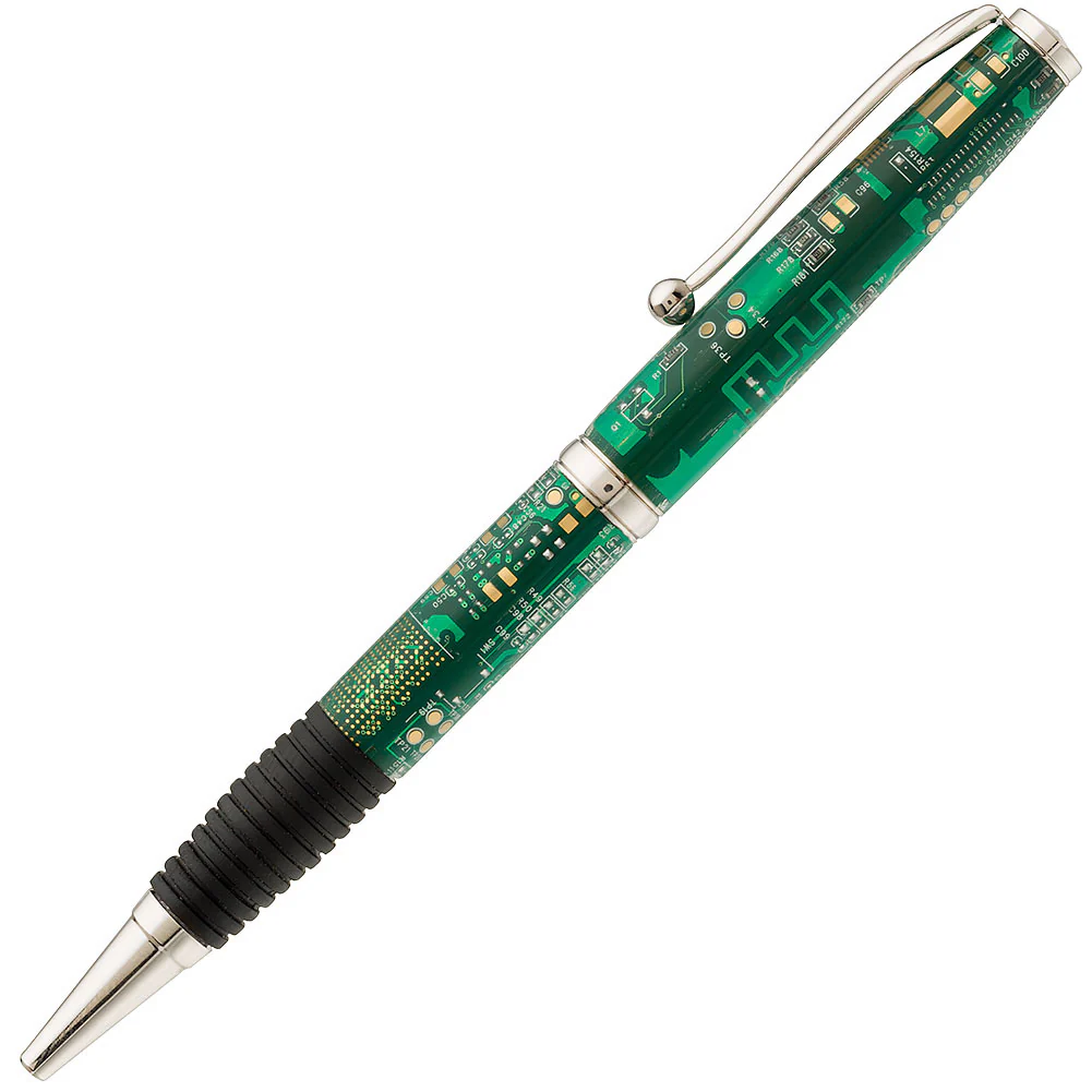 Circuit Board 7mm Pen Blank - Image 4