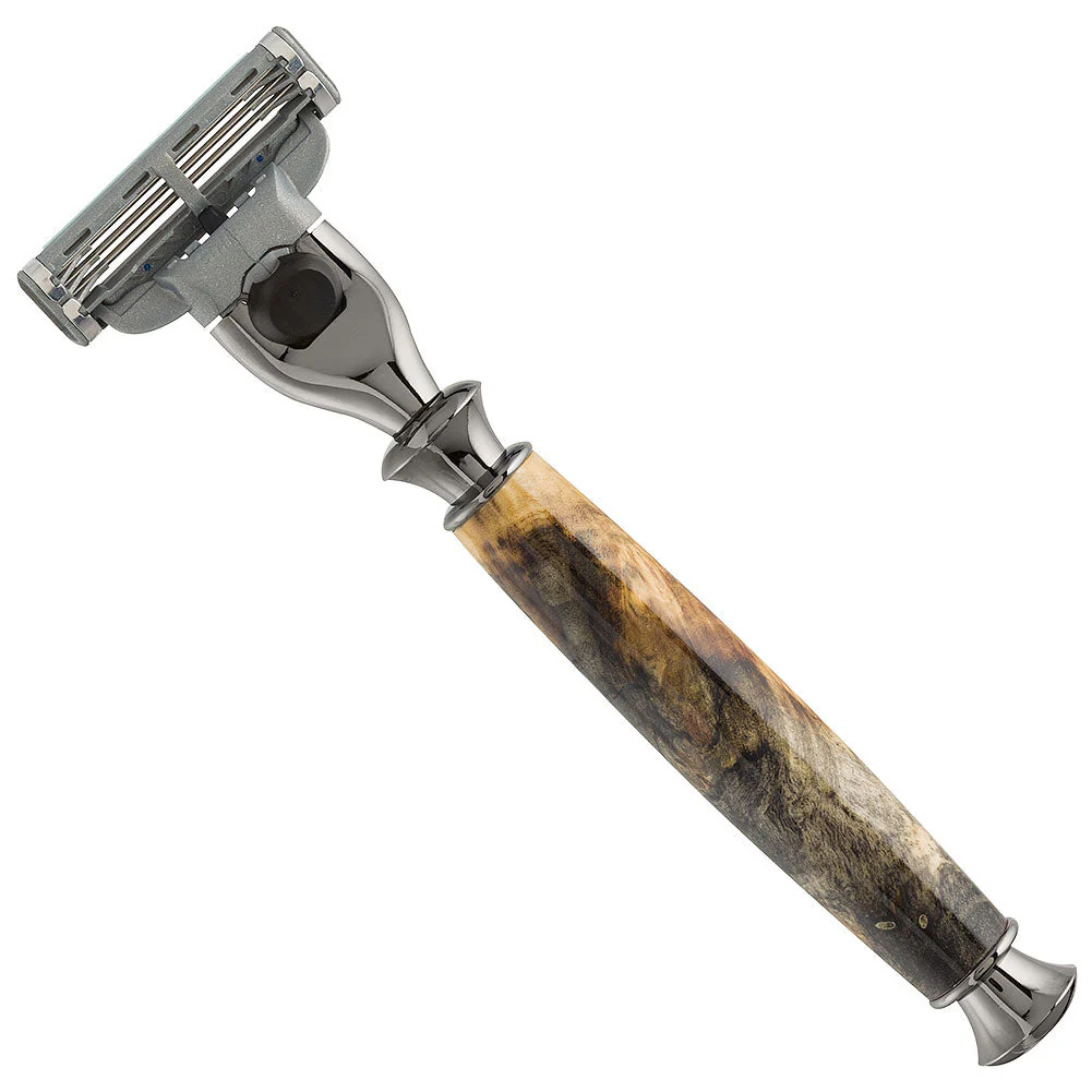 Classic Razor Kit for Mach3 and Venus Cartridges - Gun Metal