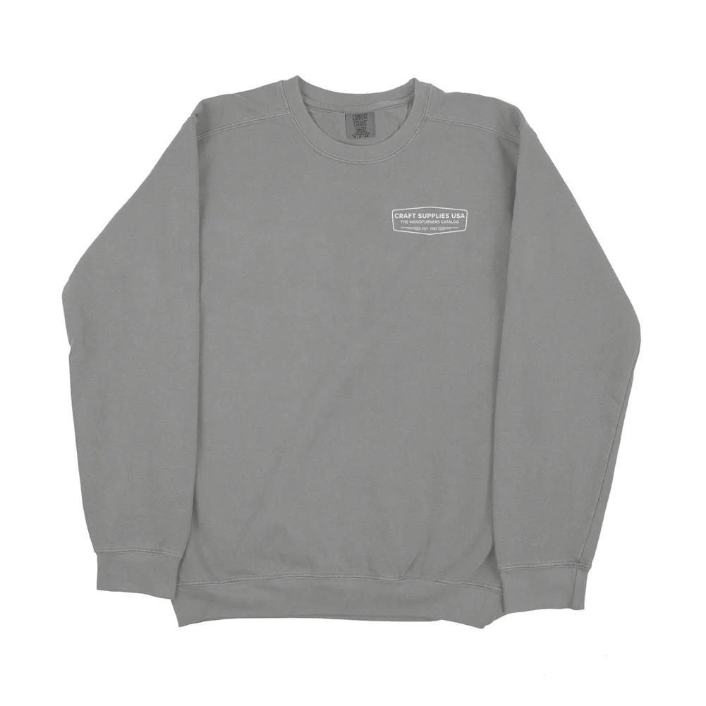 Crew Neck Sweatshirt - Gray