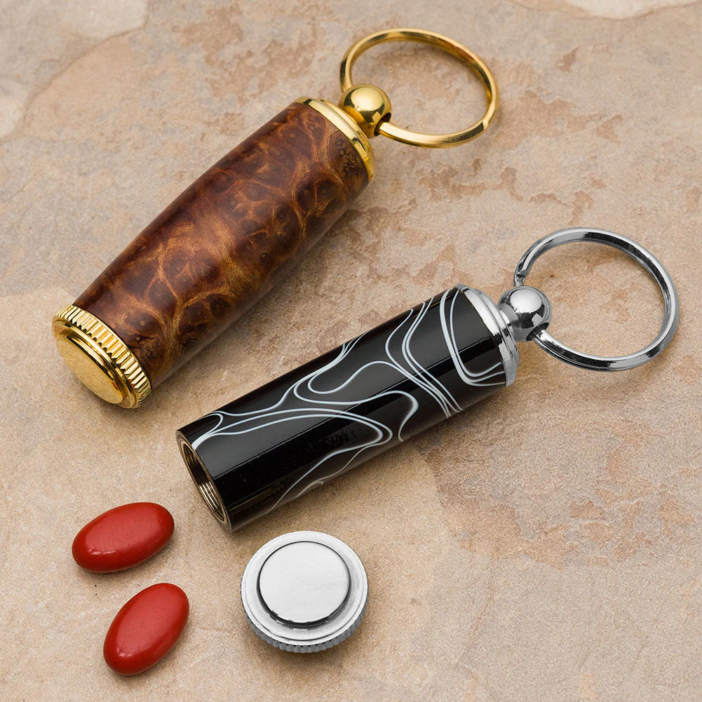 Deluxe Pill Holder Kit - Gun Metal - Image 3