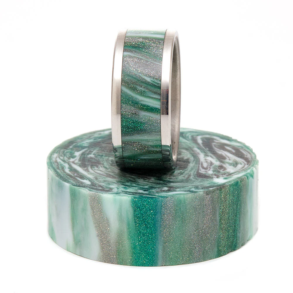 DiamondCast Ring Blank - Emerald Isle