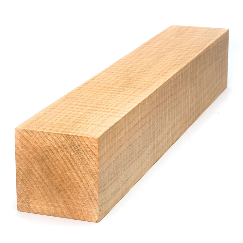Figured Maple Rolling Pin Blank