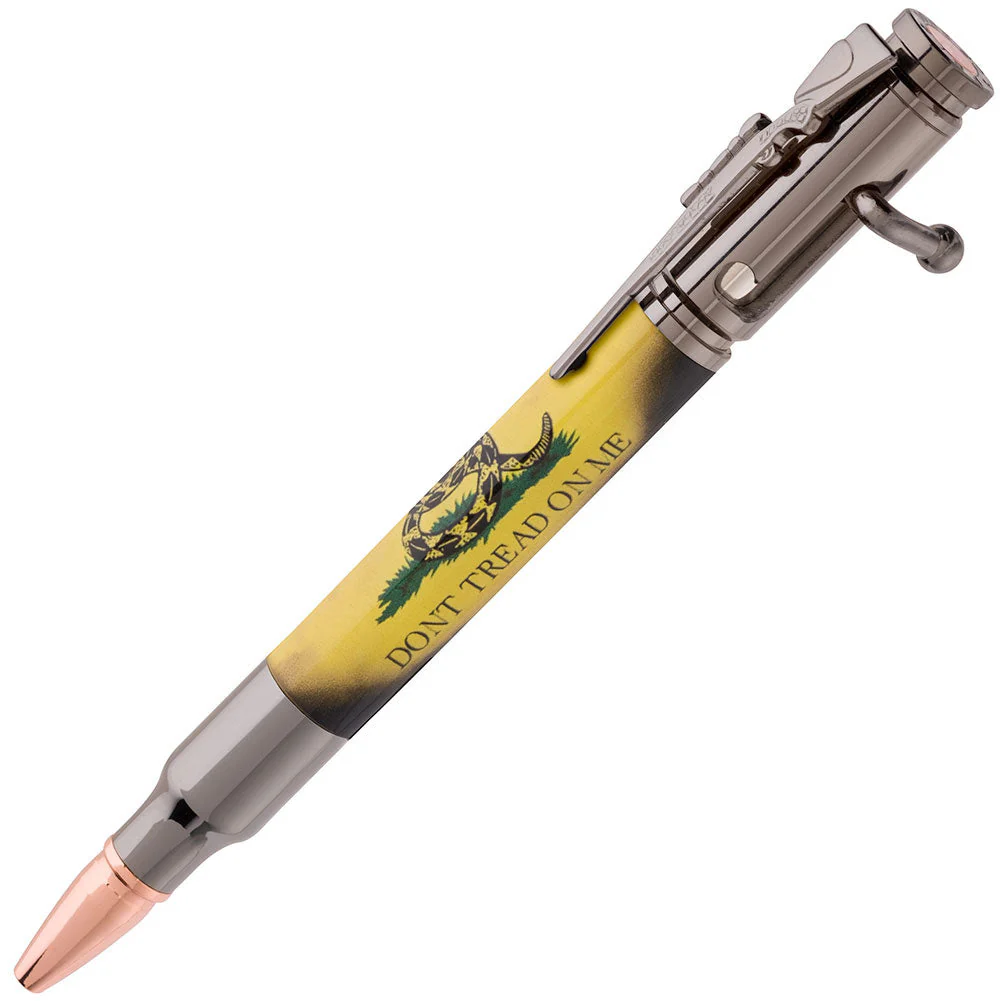 Gadsden Flag Bolt Action Pen Blank