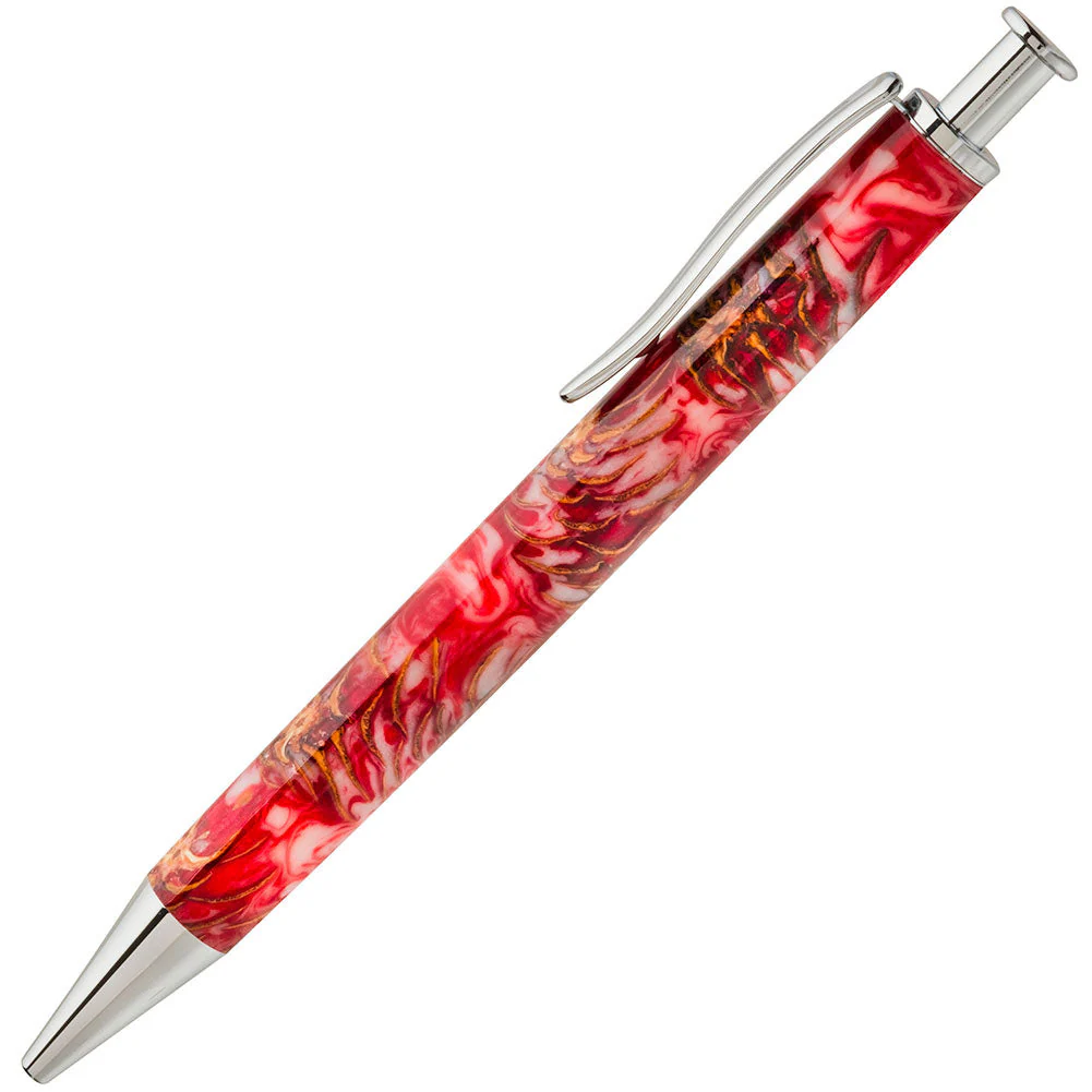 Hobble Creek Craftsman Pine Cone Pen Blank - Red - Image 2