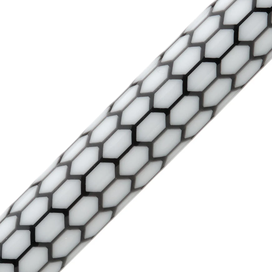 Honeycomb Pen Blank - Divine White