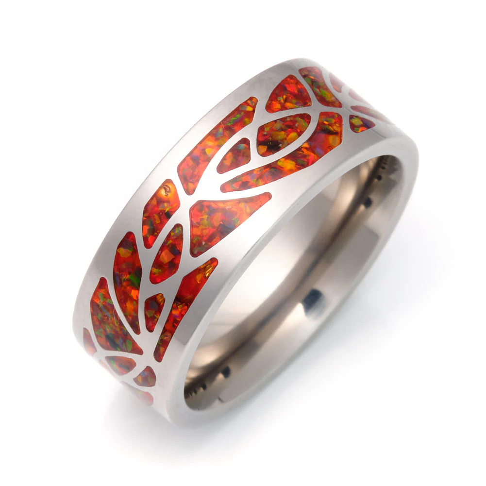 JDG Leaf Inlay Ring Core - Image 2