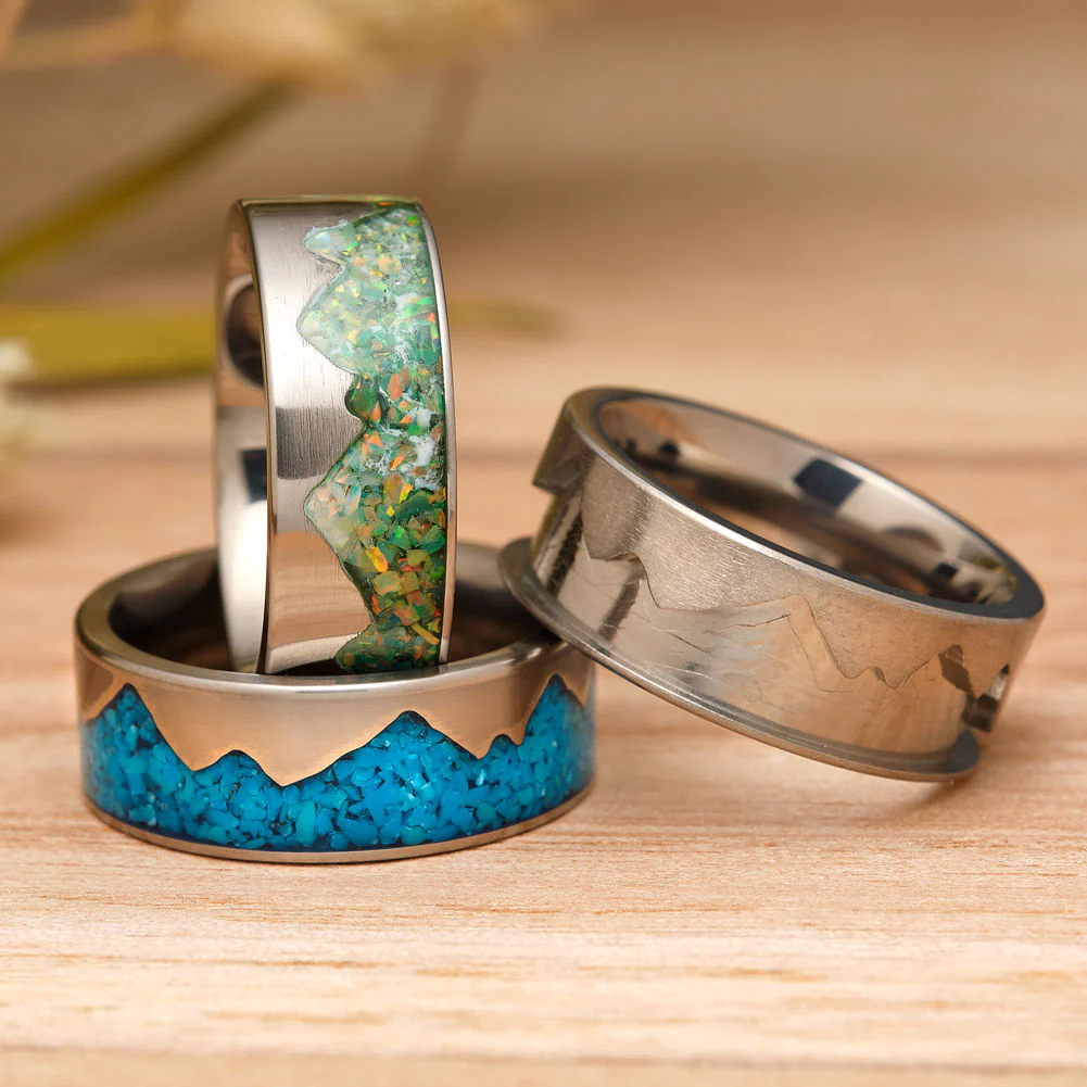 JDG Mountain Inlay Ring Core