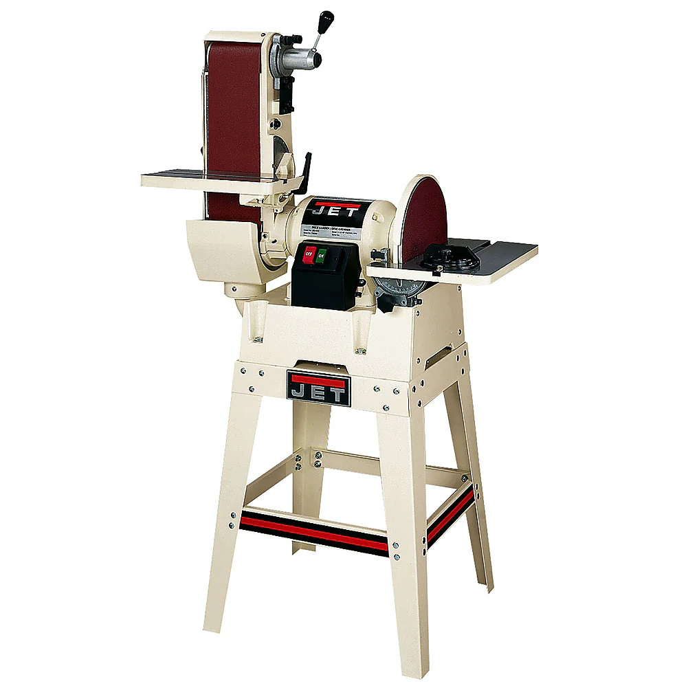 JET Belt/ 12 Inch Disc Sander Open Stand JSG-6DCK