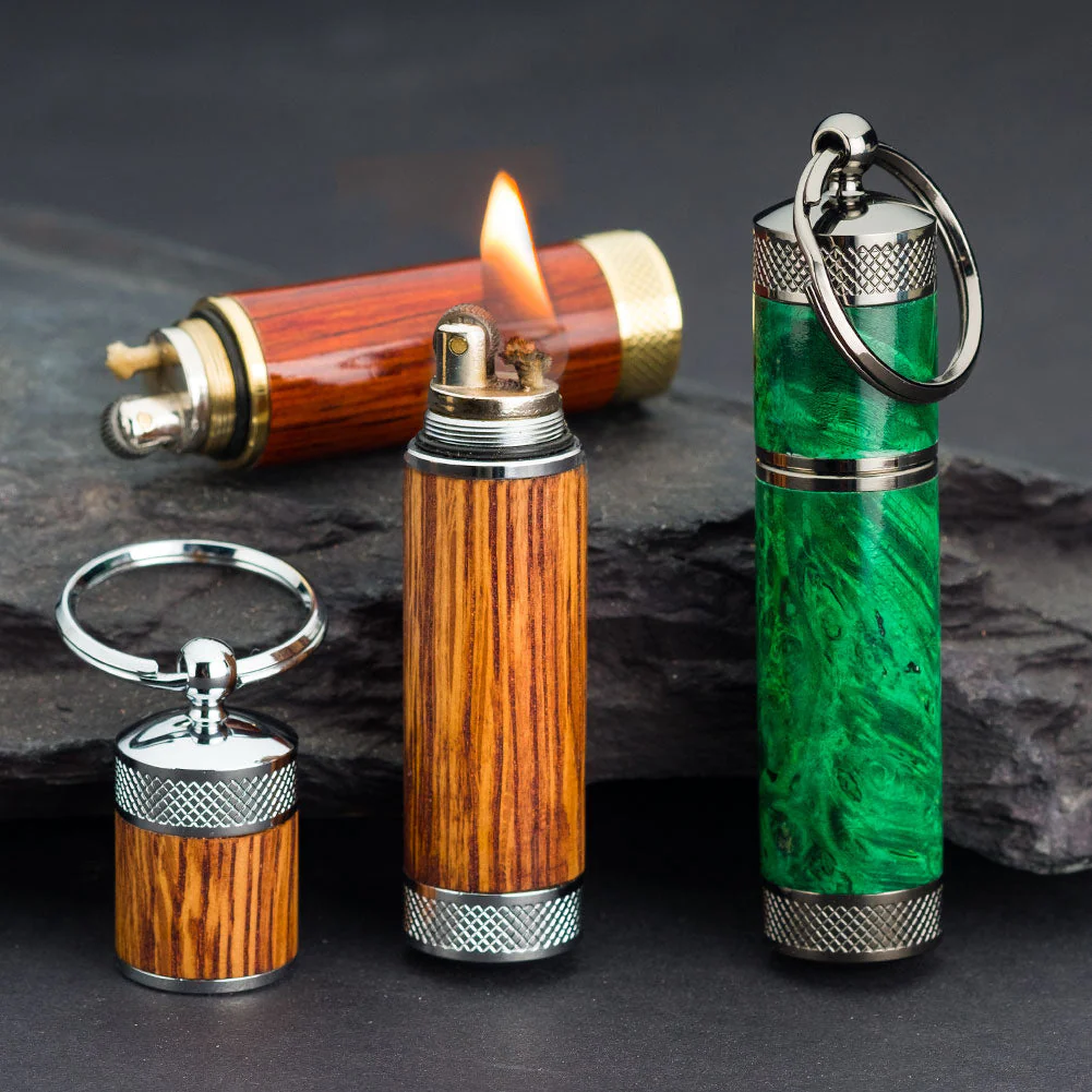 Key Ring Lighter Kit - Gold - Image 3