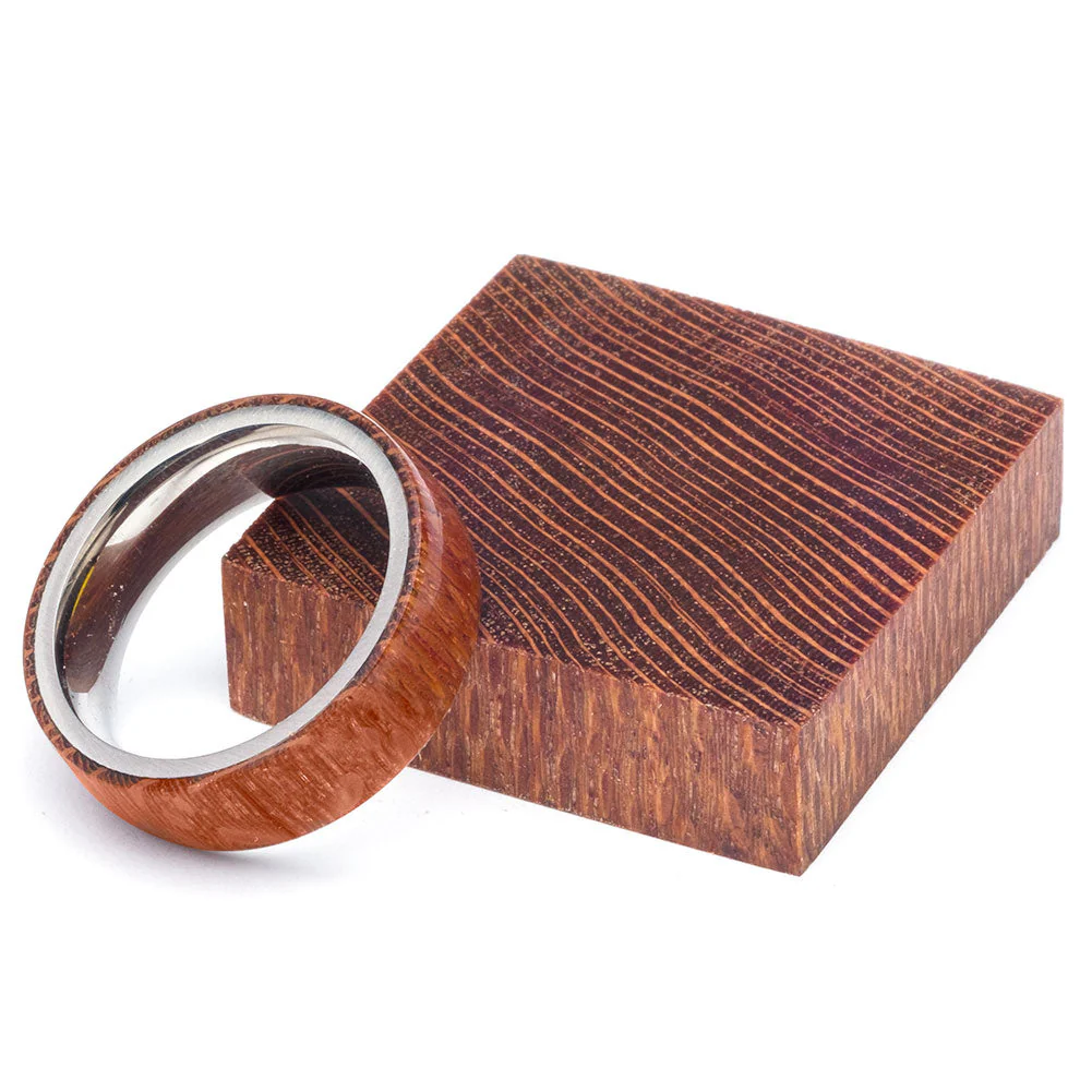 Leopard Wood Stabilized Ring Blank