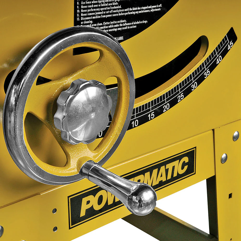 Powermatic 10 Inch Table Saw 1-1/2 HP 30 Inch Fence 64B - Image 7