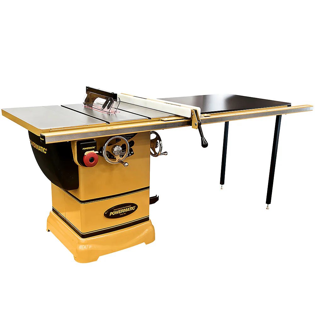 Powermatic 10 Inch Table Saw 1-3/4 HP 52 Inch Fence PM1000