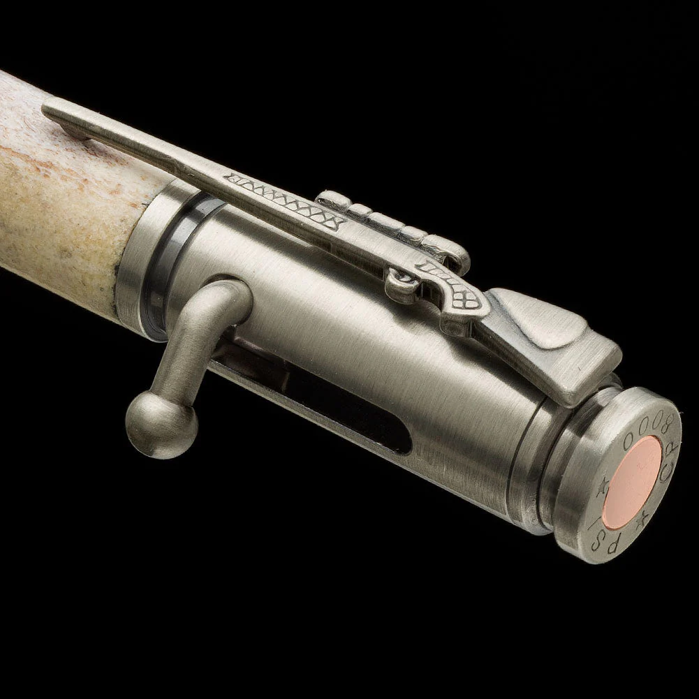 PSI Bolt Action Pen Kit - Antique Pewter - Image 2