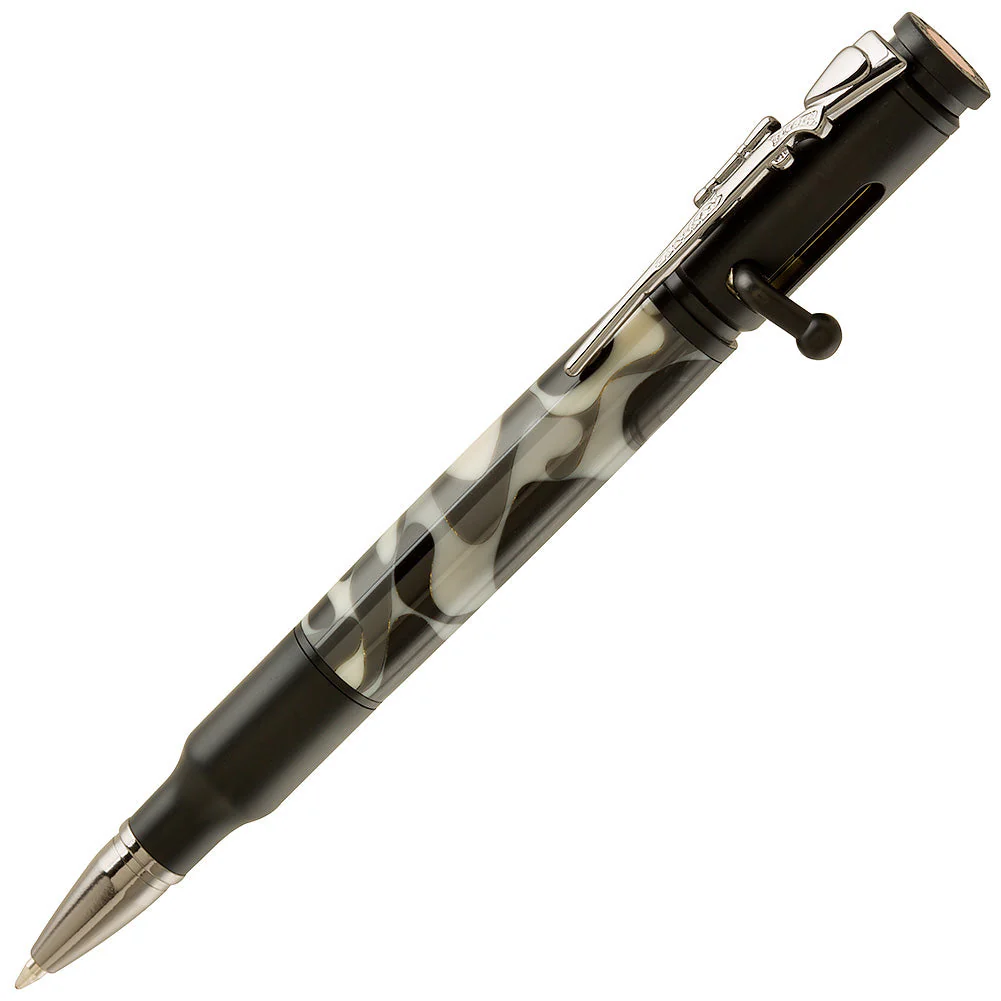 PSI Bolt Action Pen Kit - Black Enamel