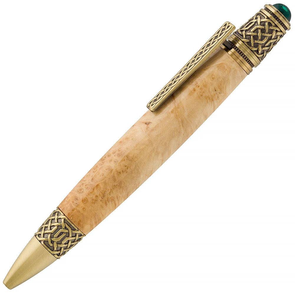 PSI Celtic Twist Pen Kit - Antique Brass