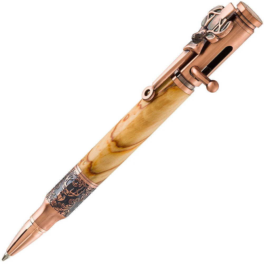 PSI Deer Hunter Bolt Action Pen Kit - Antique Copper