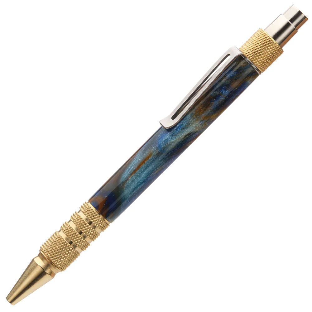 PSI DuraClick EDC Pen Kit - Solid Brass