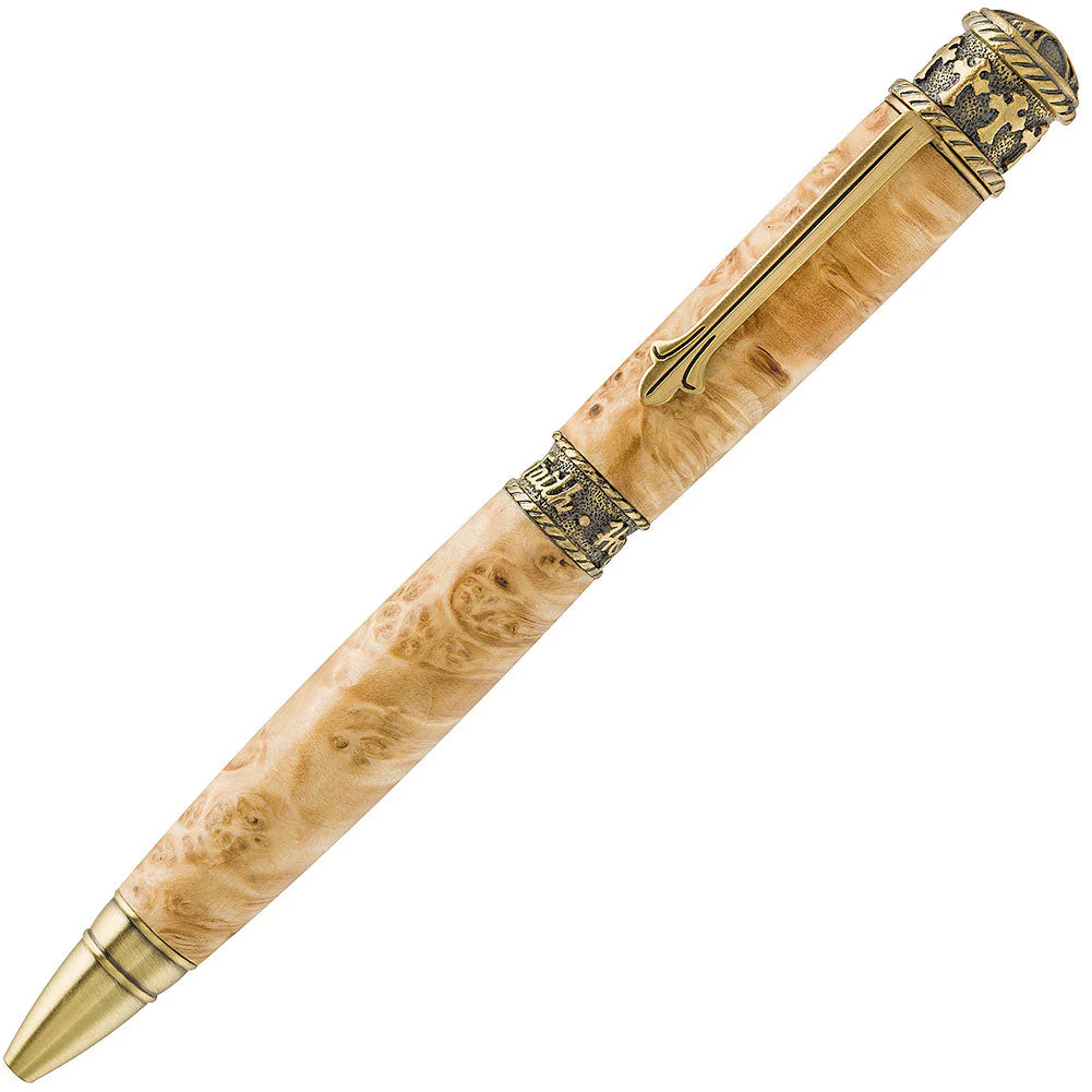 PSI Faith Hope Love Twist Pen Kit - Antique Brass