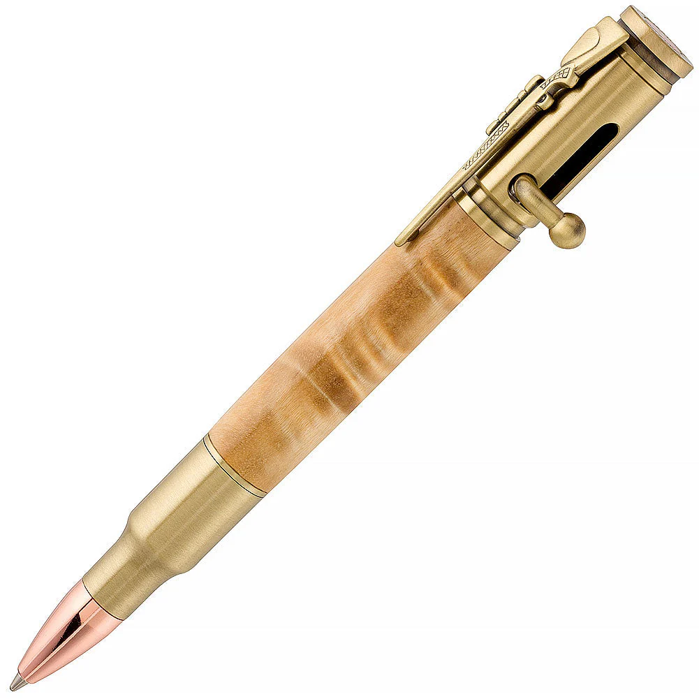 PSI Magnum Bolt Action Pen Kit - Antique Brass