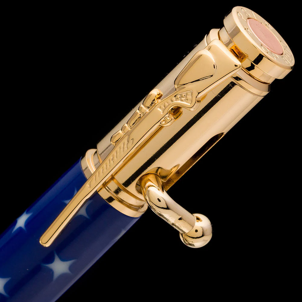 PSI Mini 30 Caliber Bolt Action Pen Kit - 24k Gold - Image 2