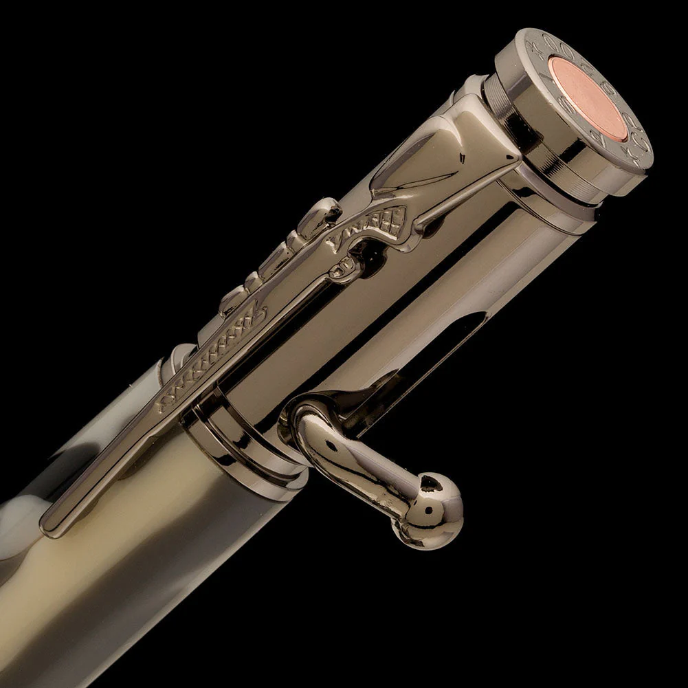 PSI Mini 30 Caliber Bolt Action Pen Kit - Gun Metal - Image 2