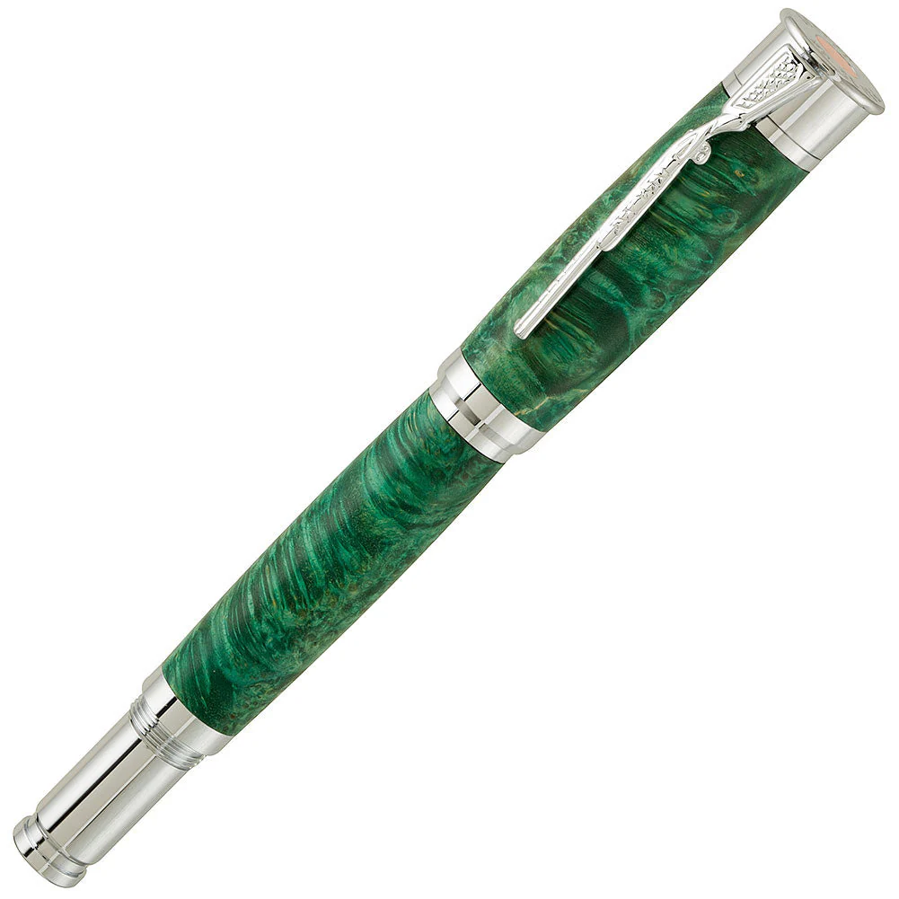 PSI Over and Under Rollerball Shotgun Pen Kit - Chrome