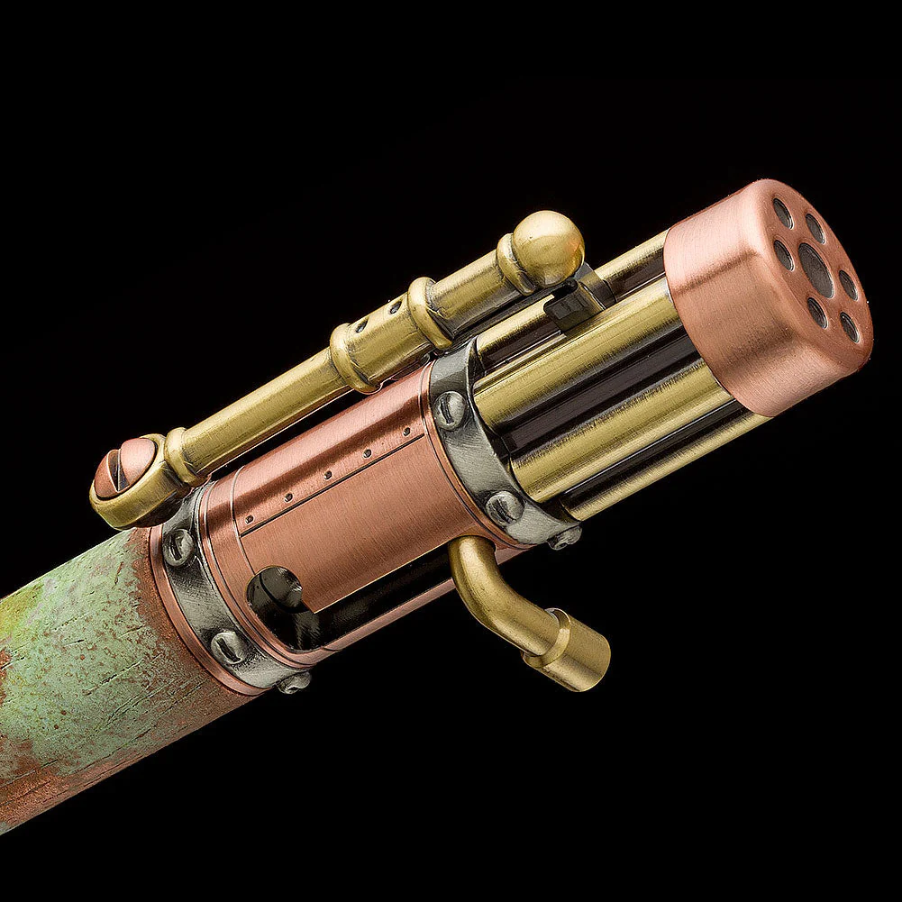 PSI Steampunk Bolt Action Pen Kit - Antique Copper & Brass - Image 2