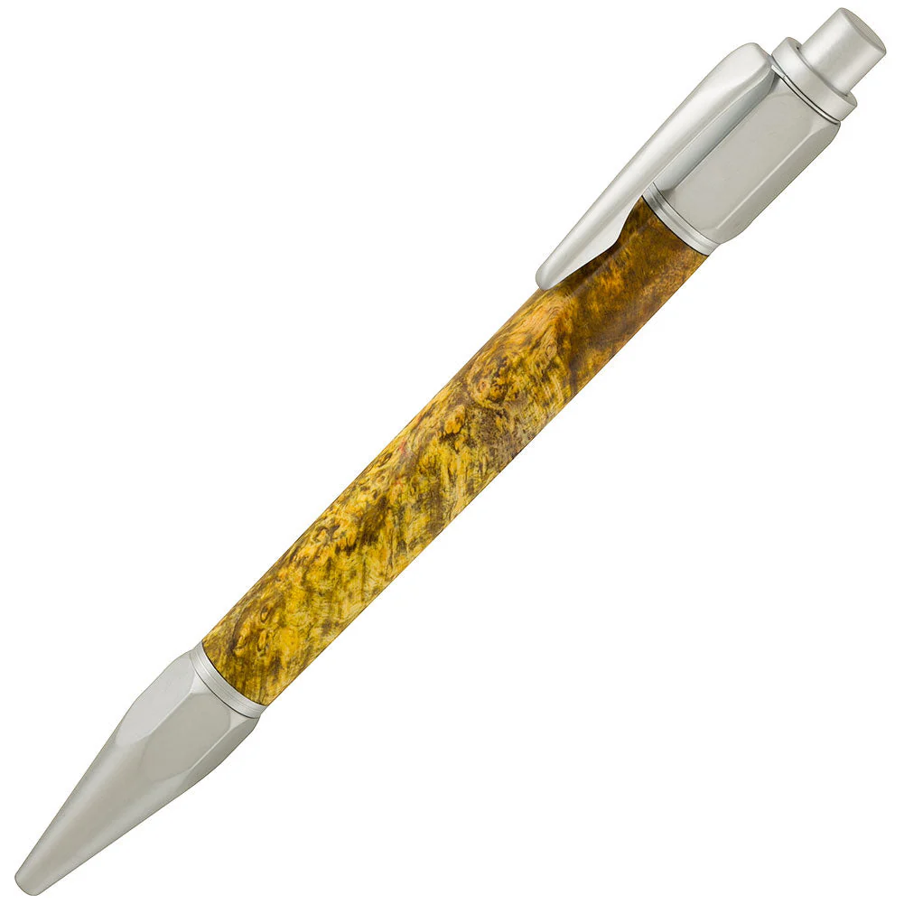 PSI Vertex Click Pen Kit - Satin Chrome