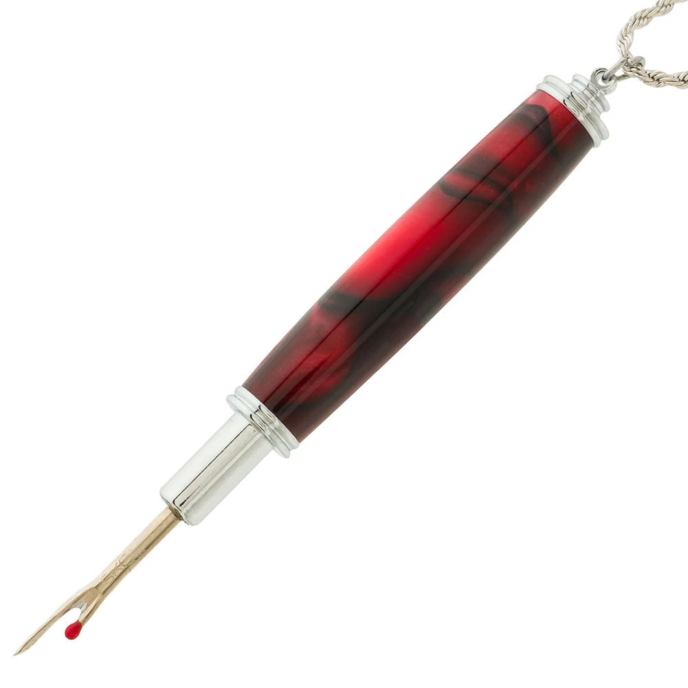 Seam Ripper Necklace Kit - Chrome