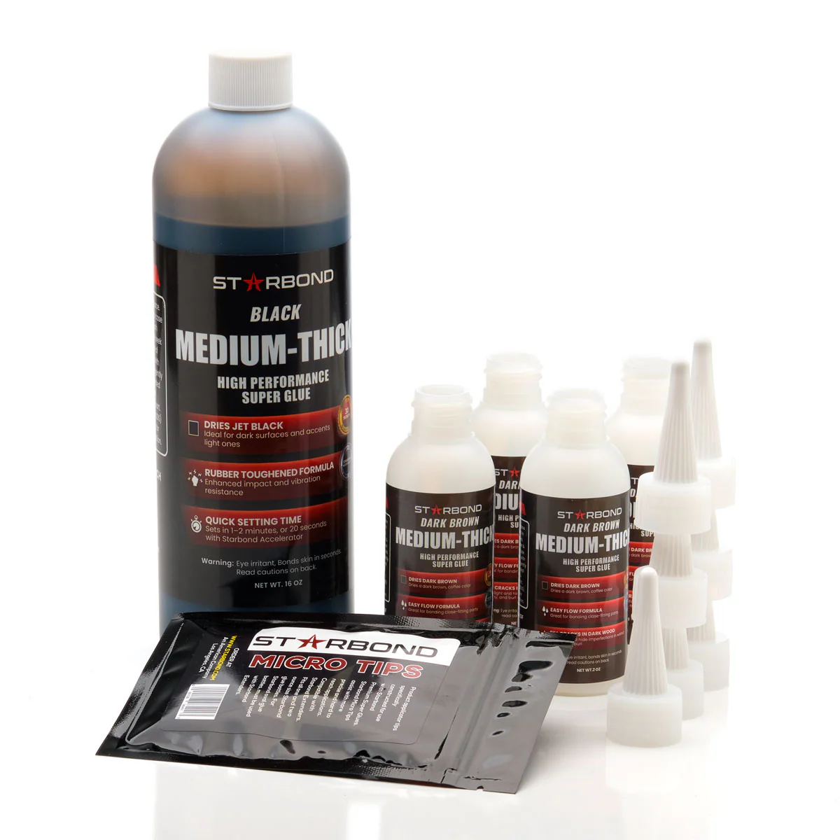 Starbond Black Medium-Thick CA Glue - Image 2