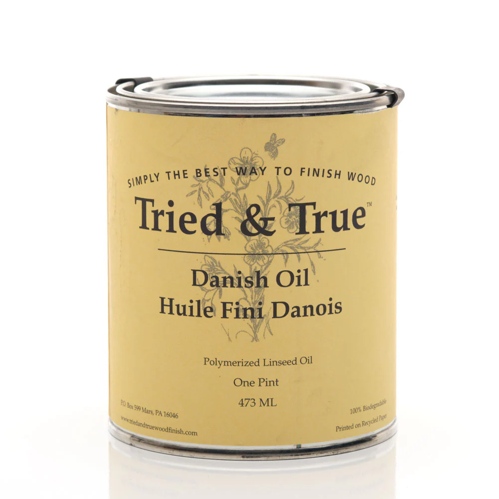 Tried and True Danish Oil Finish
