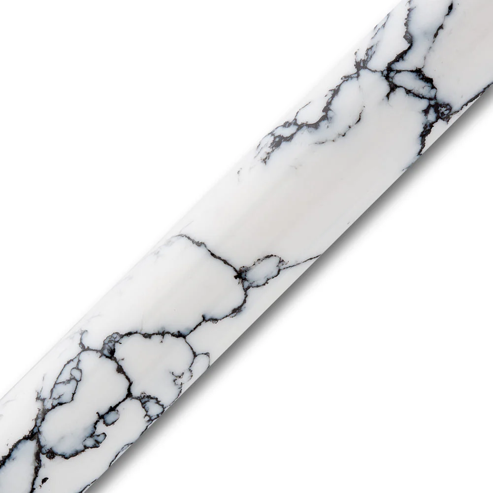 Tru-Stone Pen Blank - Bianco Nero